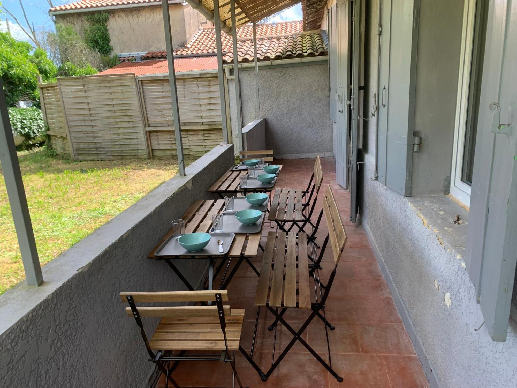 Ferienwohnung Jolie Medocaine Avec Jardin Saint-Estèphe Exterior foto
